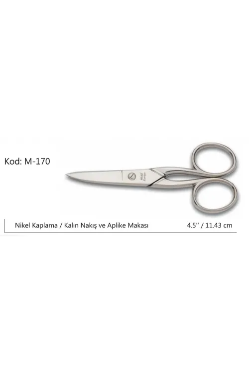 ieg™ Rose Europe Kalın Nakış Makası Süper Kalite No:4.5 11,43 CM