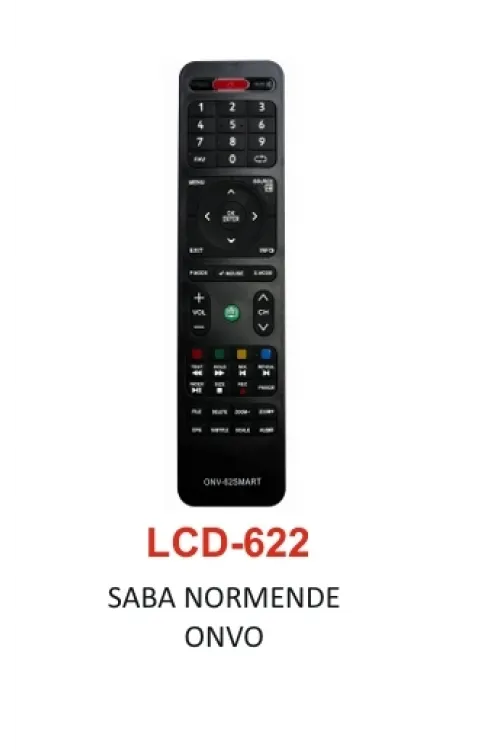 ieg™ Saba Normende  Onvo Uyumlu Kumanda - Lcd 622