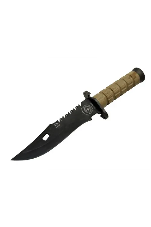 ieg™ Salgur S 4759 Türk Tipi Komando Bıçağı 28,5cm - Testere Detaylı Bıçak, İpli, Kılıflı