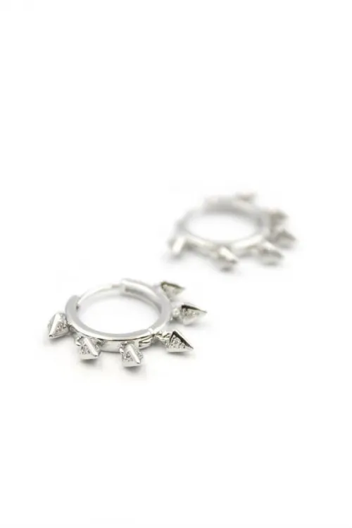 IEG - Sallantılı Halka Küpe - Gümüş