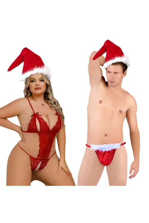 Seksi Erkek ve Kadın Yılbaşı Seti IEG9300