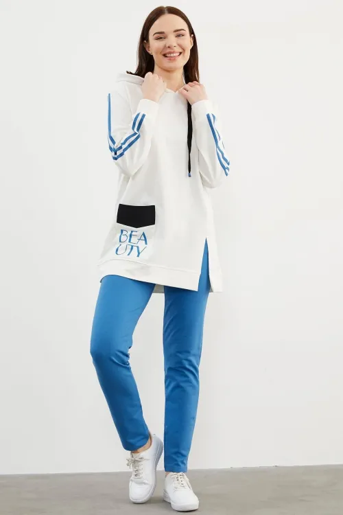 ieg™ Sementa 76137 Kapüşonlu Oversize Eşofman Takım