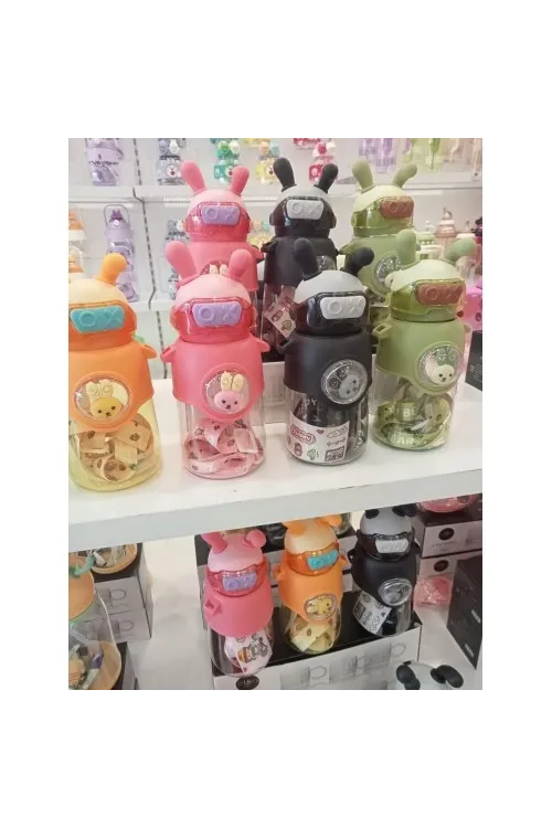 Sevimli Tavşan Su Matarası