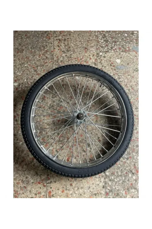 ieg™ Seyyar Tezgah Araba Tekerleği 65 cm - Telli Jant (Jant Boyu:50 cm)