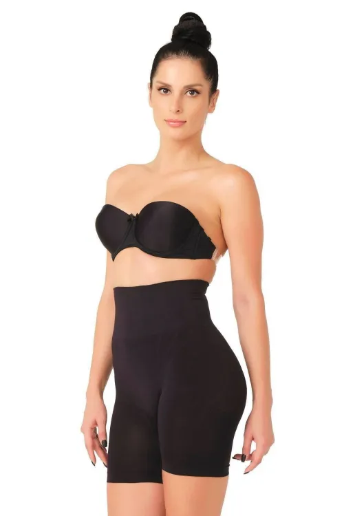 Siyah MI  2017 Düşük Bel Double Pantalon Korse