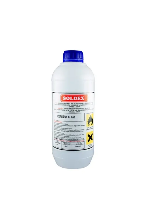 ieg™ Soldex İzopropil Alkol 1 Lt - %99,9 Saf İPA