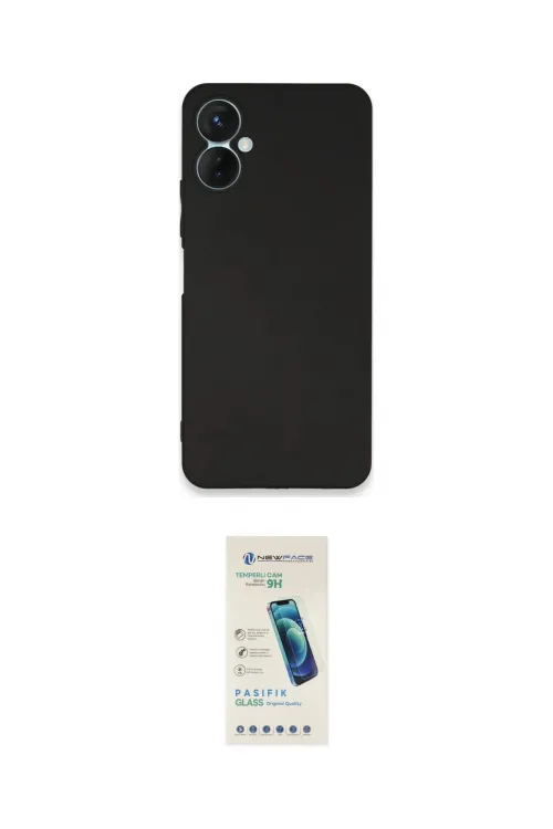 ieg™ Spark 9 Pro Kılıf Kozmos Yansıma Özel Seri - Şeffaf Pasifik Cam Ekran Koruyucu