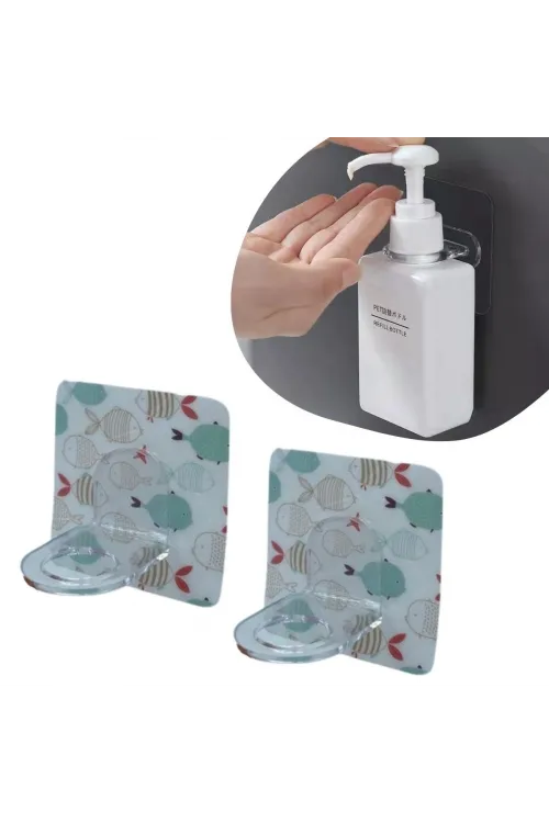 Süper Yapışkanlı Çok Amaçlı Cember Askı 2 Adet