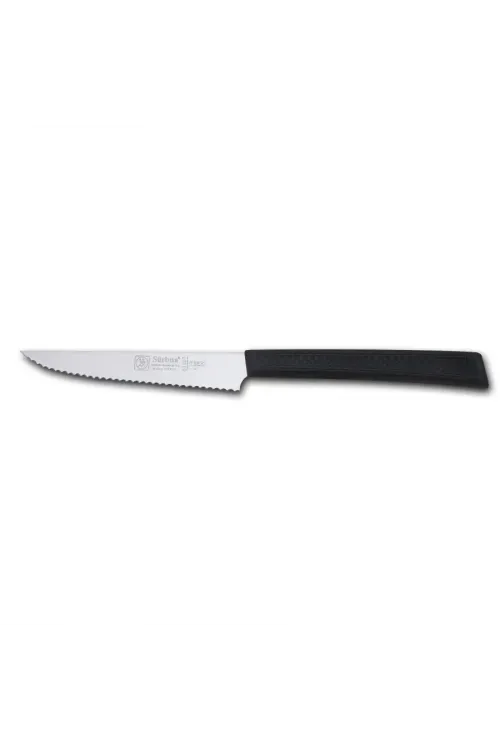 ieg™ Sürbısa 61107 - Sürmene Lazerli Tırtıklı Biftek / Steak Bıçağı 12 cm