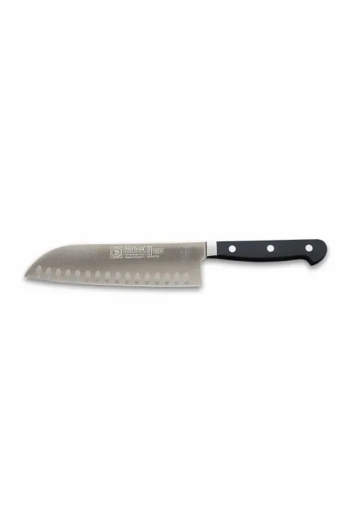 ieg™ Sürbısa 61950 - Sıcak Dövme Oluklu Santoku Şef Bıçağı 18 cm