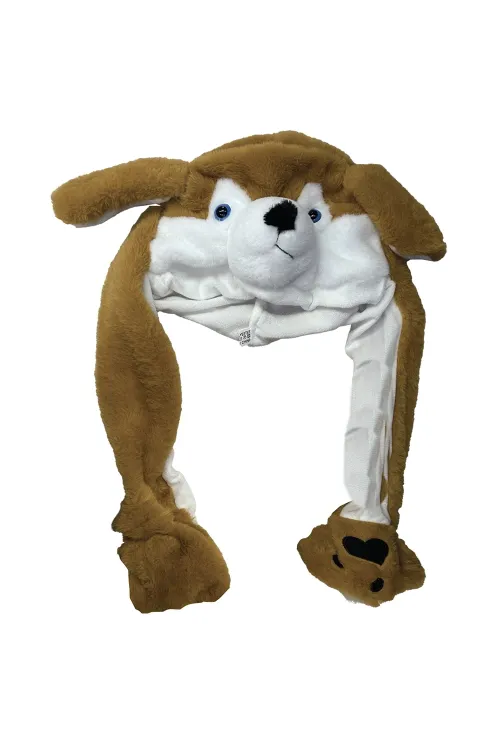 ieg™ Suyutti K25465-08 Köpek Figürlü Hareketli Çocuk Şapka
