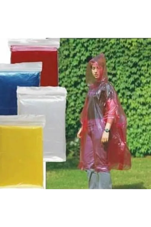 Tek Kullanımlık 10 Adet Yağmurluk