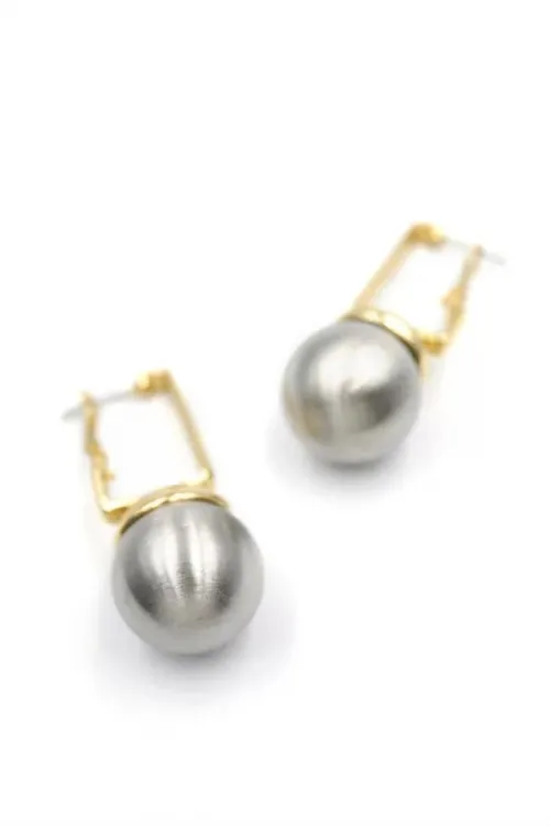IEG - Top Küpe - Gümüş
