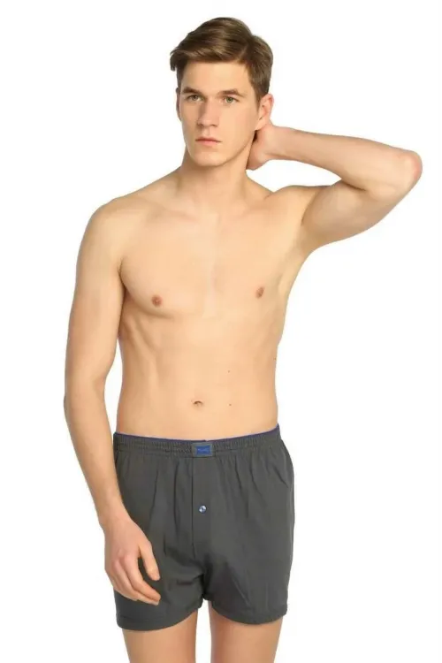 ieg™ Tutku 0117 Erkek Penye Düz Boxer