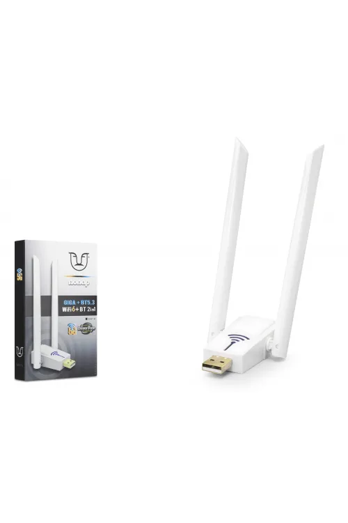Usb Wifi Adaptör Wifi 6 Bluetooth 5.3 W212