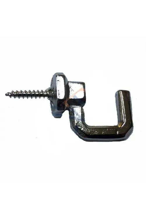 ieg™ Vidalı Kanca, Askı Büyük - 15x23mm, Nikel - 100 Adet