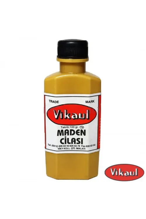 ieg™ Vikaul Metal Parlatıcı - Maden Cilası, Kavil 100 gr - 12 Adet