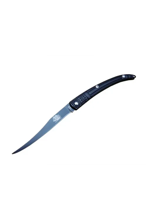 ieg™ Y 122 Siyah Kılçık Outdoor Çakı 16cm - Manuel, İşlemeli Sap