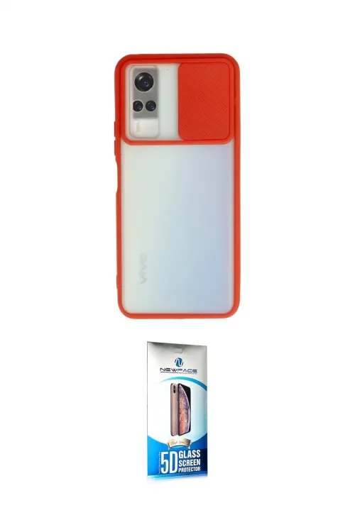 ieg™ Y53S Kılıf Vadi Çizgi - Siyah 5D Eko Cam Ekran Koruyucu