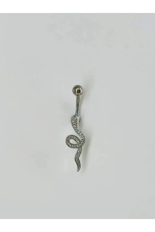 IEG - Yılan Detaylı Göbek Piercing