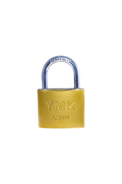 ieg™ YMK Eko Sarı Boyalı Kısa Kancalı Asma Kilit 50mm