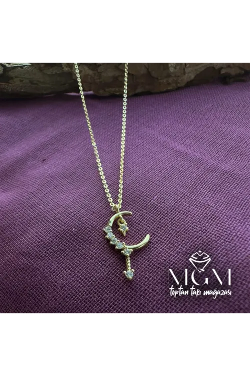 IEG - Zirkon Taşlı Kolye