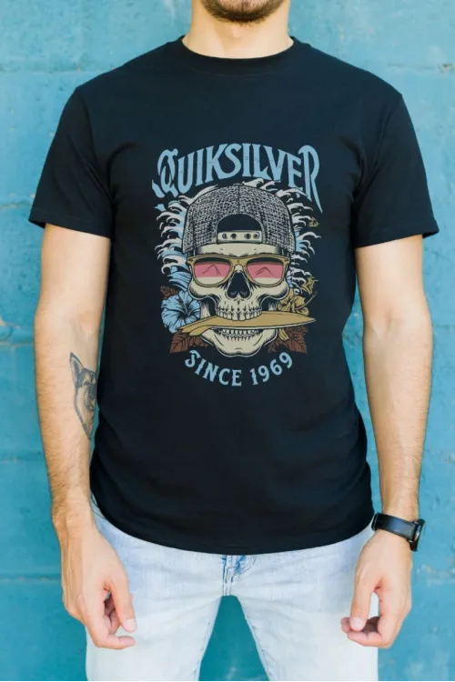 Unisex Oversize 24/1 Penye DTF Baskılı Tişört - DTF163
