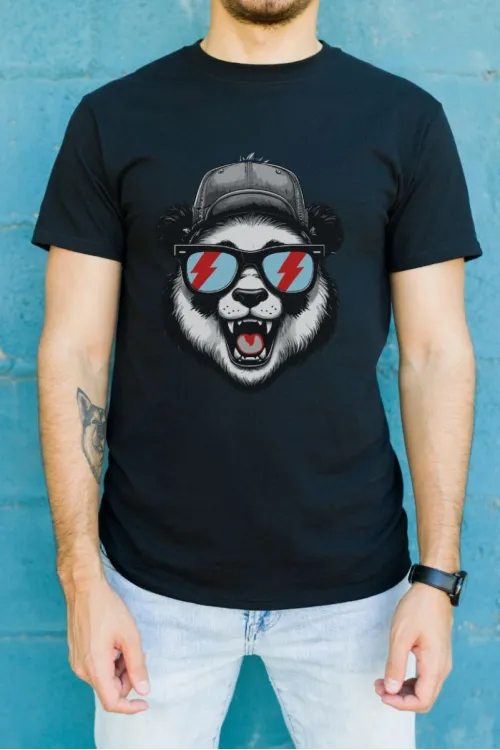 Unisex Oversize 24/1 Penye DTF Baskılı Tişört - DTF194