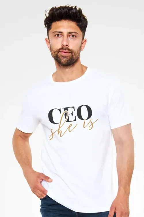Unisex Oversize 24/1 Penye DTF Baskılı Tişört - DTF215