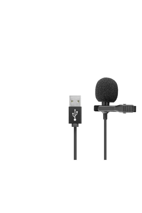 İlgisayar Mikrofonu Usb 1.5M Siyah HD569