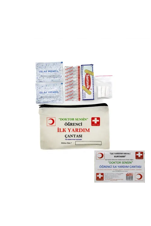 İlk Yardım 19pcs Öğrenci Çantası