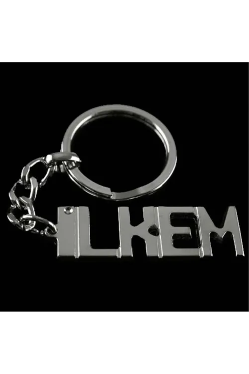 İlkem İsimli Anahtarlık