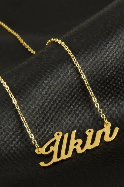İlkin isimli kolye (Kişiye Özel)