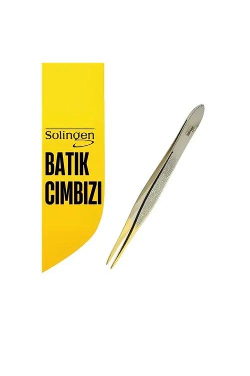 İnce Uçlu Batık Cımbızı - Şık ve Hassas Kaş Şekillendirme Solingen Professional