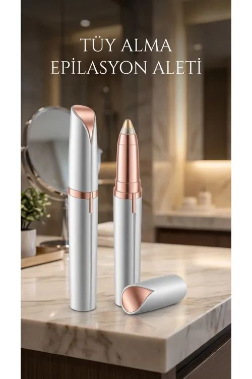 İnce Uçlu Hassas Tüy Alıcı Epilatör Yüz Ve Kaş Kullanımı