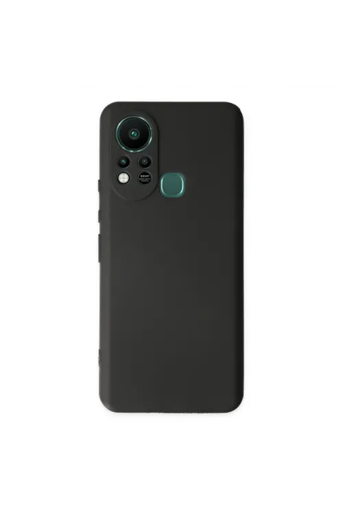 İnfinix Hot 11s Kılıf First Silikon - Siyah