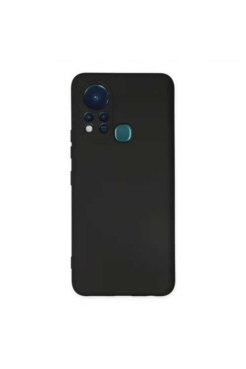 İnfinix Hot 11s Kılıf Nano İçi Kadife Silikon - Siyah