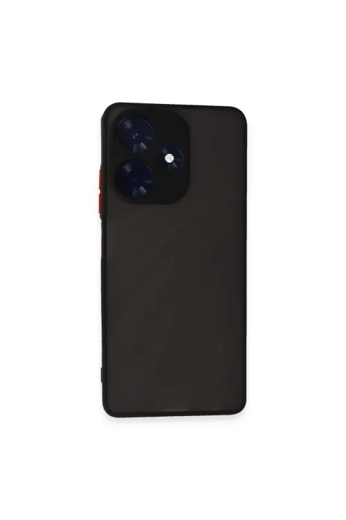 İnfinix Hot 30 4g Kılıf Montreal Silikon Kapak - Siyah