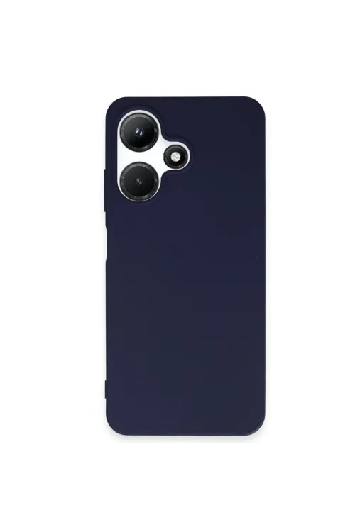 İnfinix Hot 30i Kılıf First Silikon - Lacivert