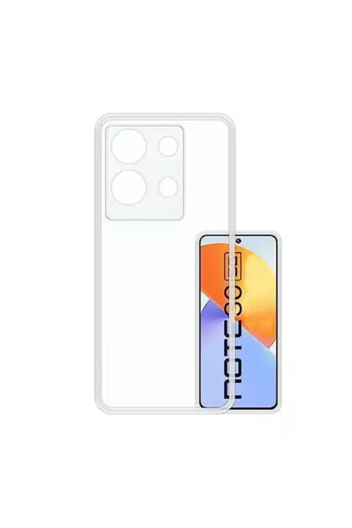 İnfinix Note 30 Kılıf Lüx Şeffaf Silikon