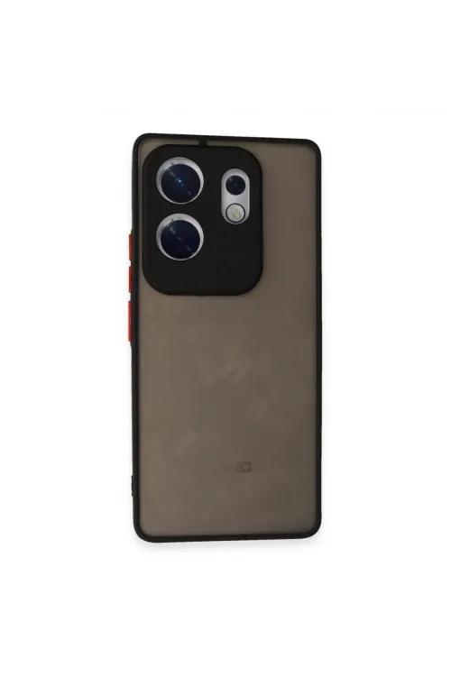İnfinix Zero 30 4g Kılıf Montreal Silikon Kapak - Siyah