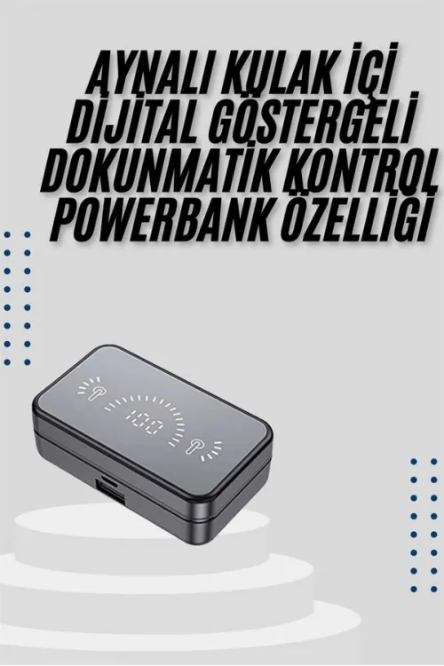 İos Android Uyumlu Bluetooth Kulaklık Kablosuz Kulaklık Yüksek Basslı