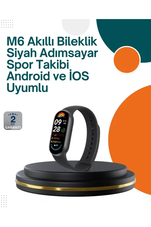 İos Ve Android Uyumlu Akıllı Bileklik – Çok Fonksiyonlu Kullanım