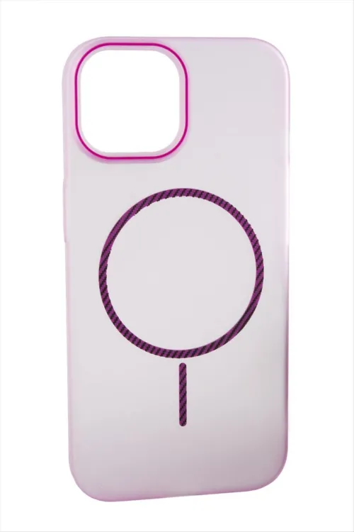 iPhone 15 Pro Buzlu Magsaff Kapak Kılıf