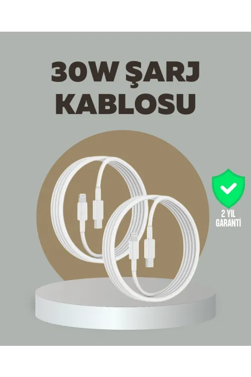 İphone İpad Airpods Uyumlu 30w Type-c To Lightning Kablo