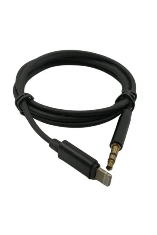 iPhone Lightning Aux Araç Dönüştürücü Ses Kablosu 35 mm Jack Girişli