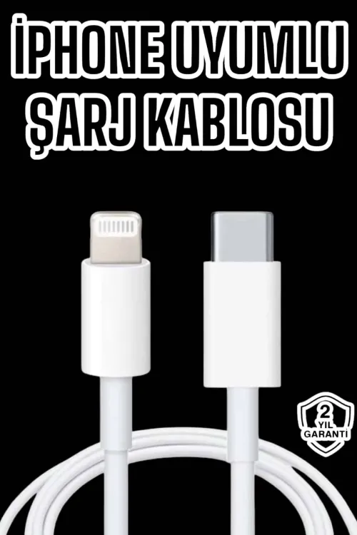 Iphone Tüm Modellerle Uyumlu Hızlı Şarj Kablosu İos 30w