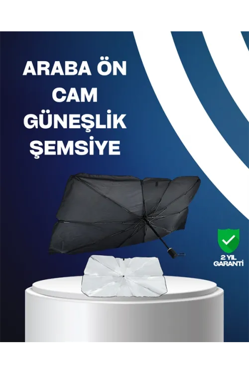 Isı Ve Uv Engelleyici Güneşlik – 360° Bükülebilir Şemsiye Sapı İle Konfor