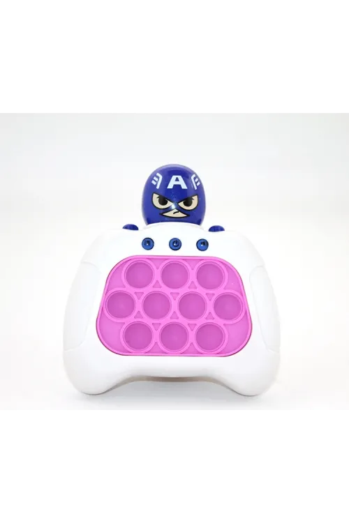 Işıklı Müzikli Pop-It Captain America Tasarımlı