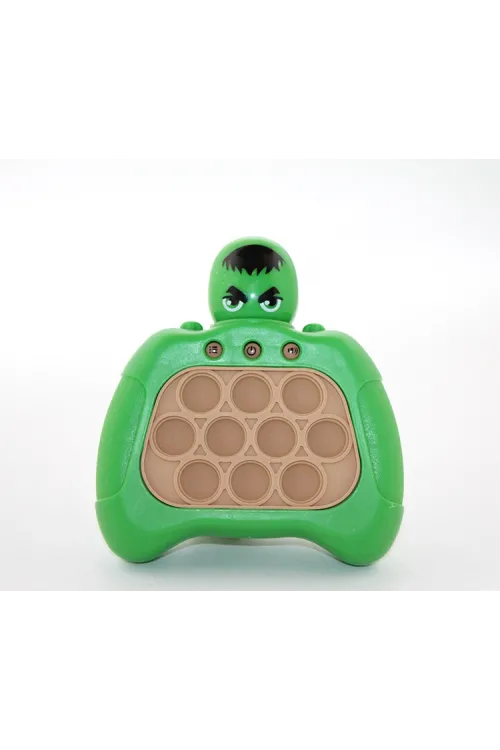 Işıklı Müzikli Pop-It Hulk Tasarımlı